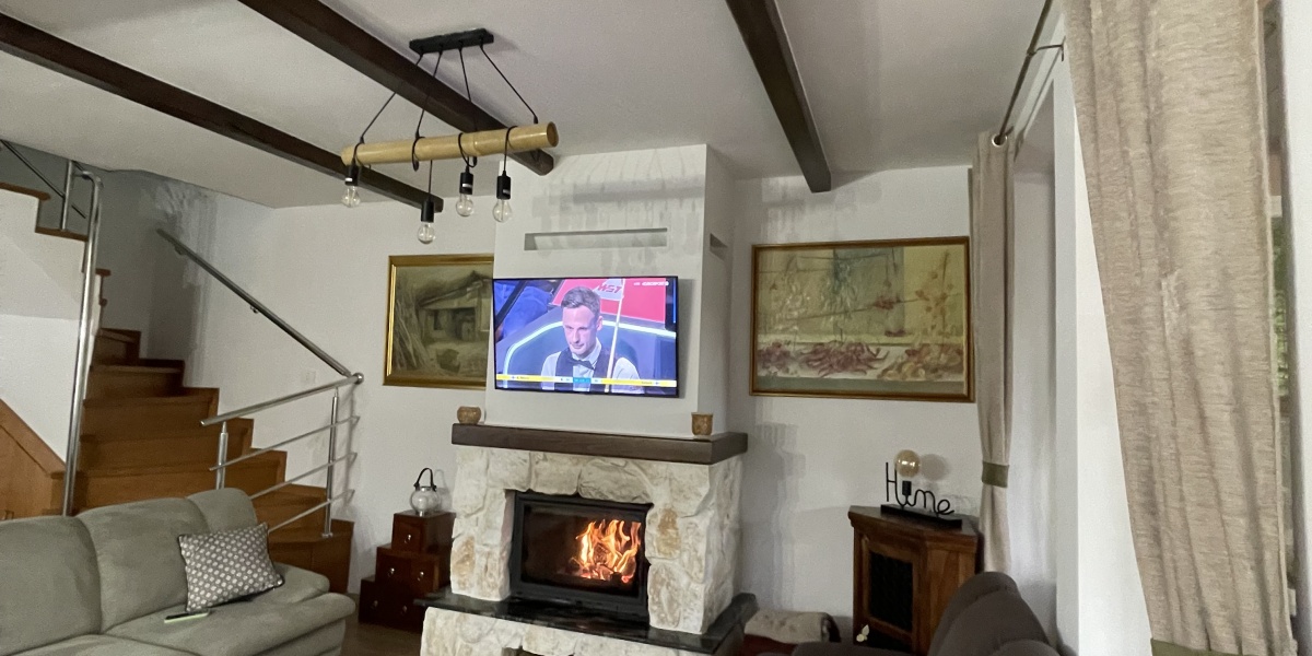 Casa de vacanță cu șemineu