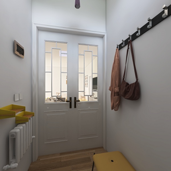 Apartament în clădire construită în anii 1930 in centru vechi Bucuresti #randare